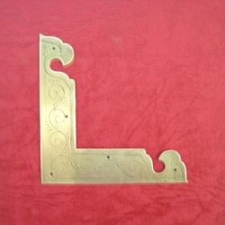 75mm Brass Square Plate